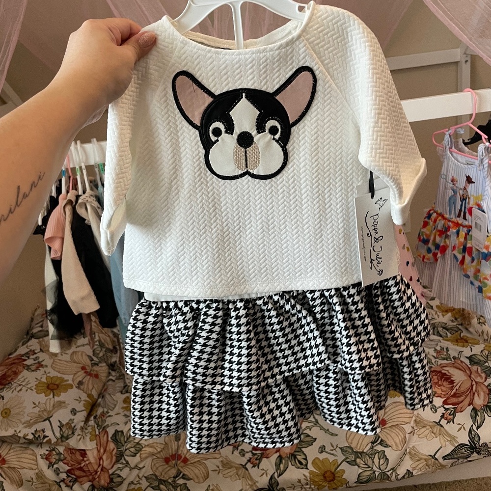Pippa & Julie French bulldog Dress